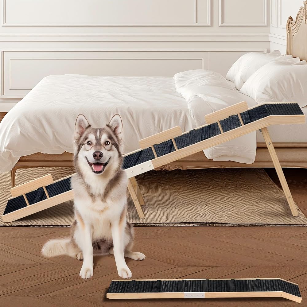 Easyego 74 Foldable Wood Ramp with Rails
