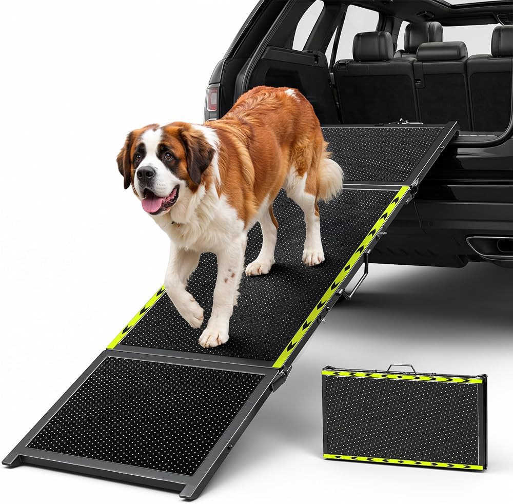 Extra-Wide 74″ x 20″ Dog Car Ramp