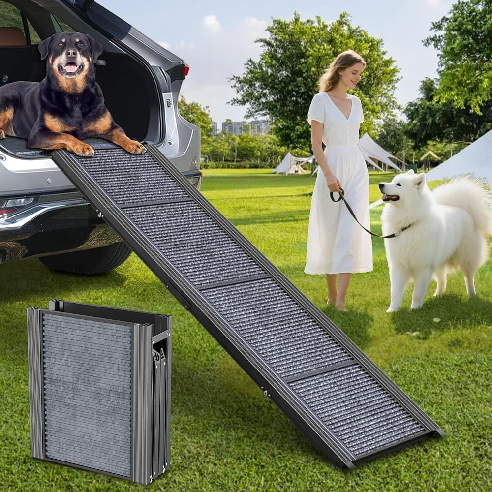 Compact 63 inch Car Ramp for small dogs