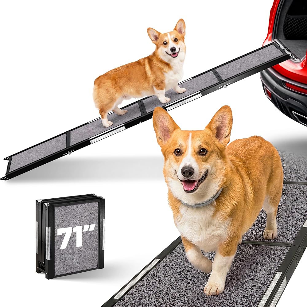 71  x 17  Portable Folding Ramp