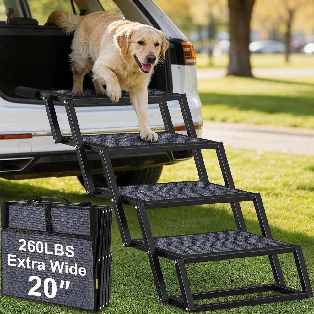 URPOWER Extra Wide 5-Step Ramp   Stairs