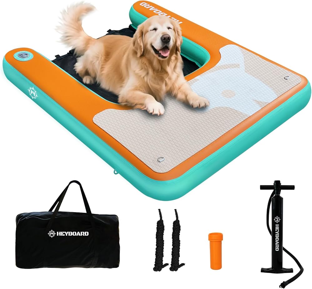 HEYBOARD Inflatable Pool Ramp
